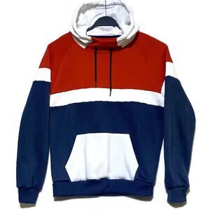 American Legacy Amongst Others Pullover Hoodie Men's Large Red White and Blue